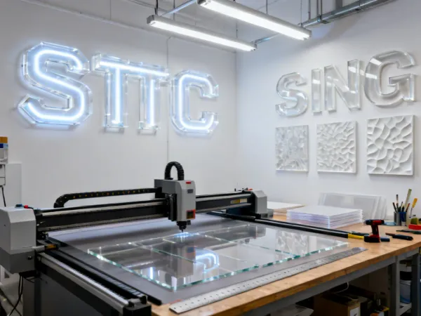 Laser-cut signage and channel letters