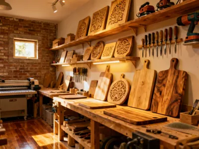 Laser engraving for woodworking industry