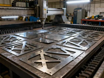 Fiber laser cutting for metal fabrication